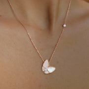 Moonlit Wing Necklace