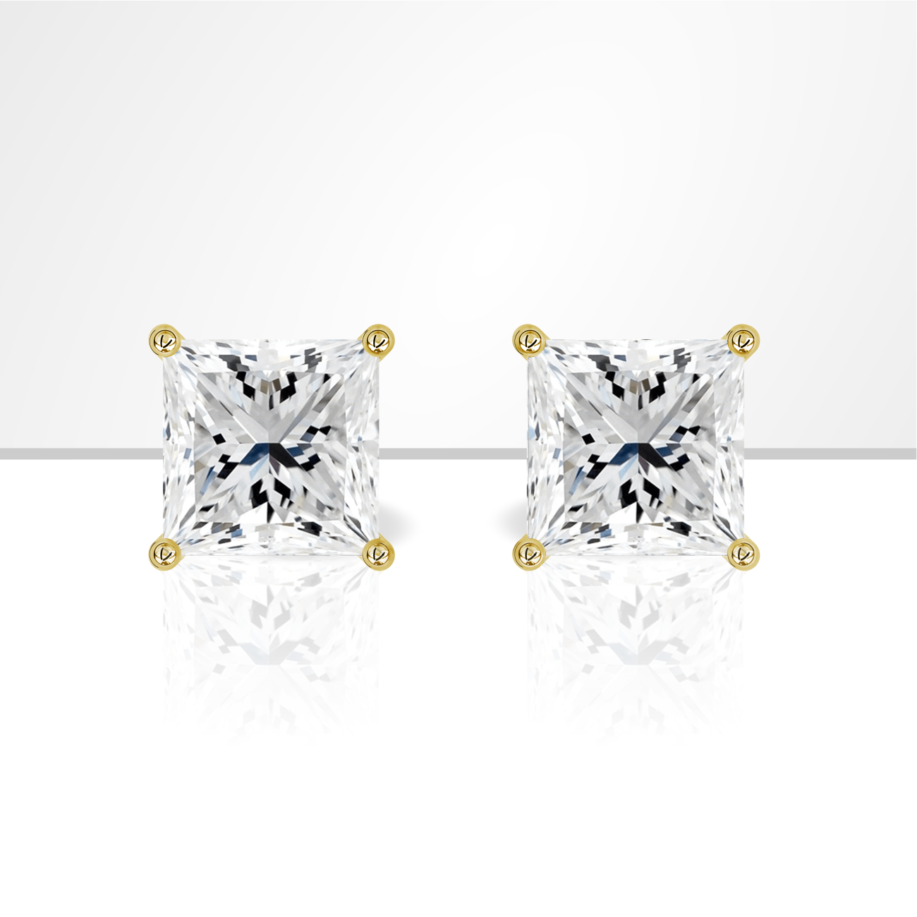 Square Spark Studs
