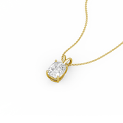 0.50ct Long Cushion Lab Diamond Pendant