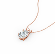 0.75ct Oval Lab Diamond Pendant