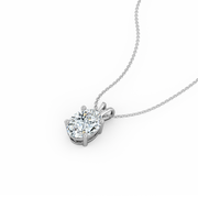 0.50ct Oval Lab Diamond Pendant