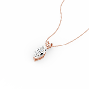 0.50ct Marquise Lab Diamond Pendant