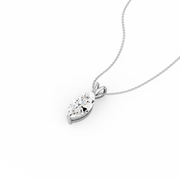 0.75ct Marquise Natural Diamond Pendant