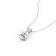 1.50ct Pear Lab Diamond Pendant