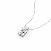 0.50ct Radiant Lab Diamond Pendant
