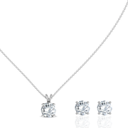 0.50ct Round Natural Diamond Pendant set