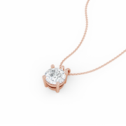 0.50ct Round Lab Diamond Pendant
