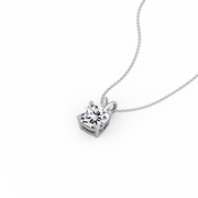 0.75ct Square Cushion Lab Diamond Pendant