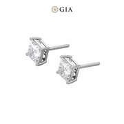 Princess Lab-Grown Diamond Studs – 0.75ct TDW