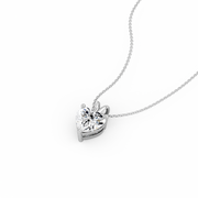 0.75ct Heart Lab Diamond Pendant