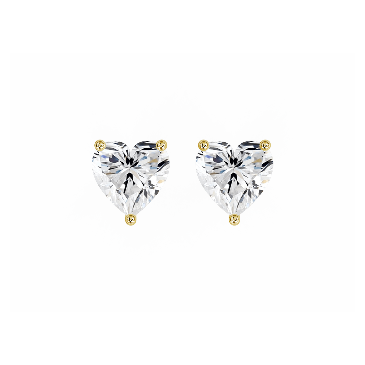 Heart Natural Diamond Studs – 1.50ct TDW