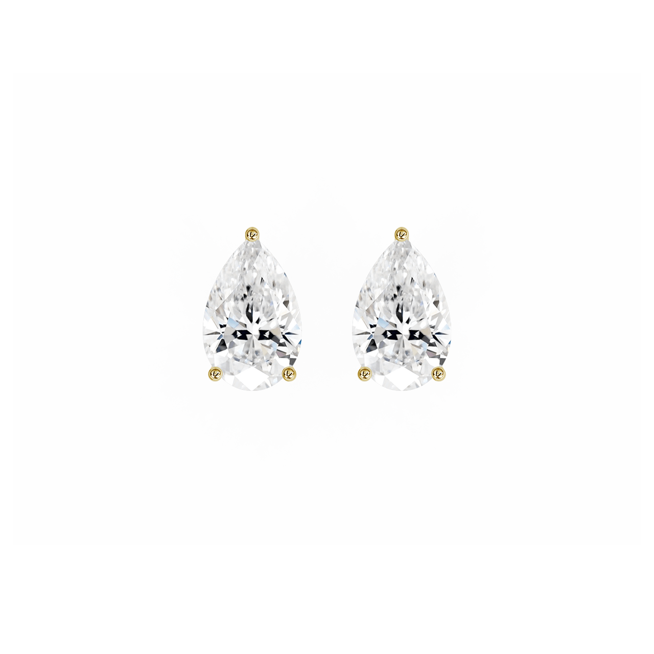 Pear Lab-Grown Diamond Studs – 1.50ct TDW
