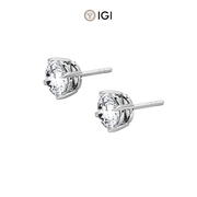 Round Lab-Grown Diamond Studs – 1.50ct TDW