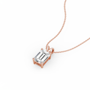 1.50ct Emerald Lab Diamond Pendant