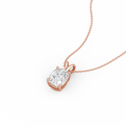 1.00ct Long Cushion Lab Diamond Pendant