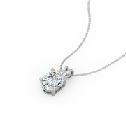 1.50ct Oval Lab Diamond Pendant