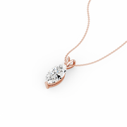 1.50ct Marquise Lab Diamond Pendant