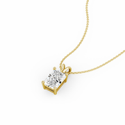 1.00ct Radiant Lab Diamond Pendant