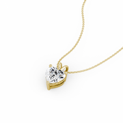 1.50ct Heart Lab Diamond Pendant