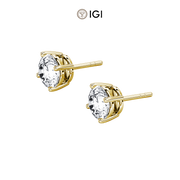 Round Lab-Grown Diamond Studs – 2.00ct TDW