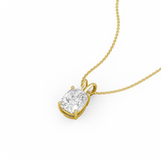 2.00ct Long Cushion Lab Diamond Pendant