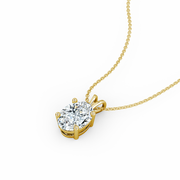 2.00ct Oval Natural Diamond Pendant