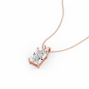 2.00ct Radiant Lab Diamond Pendant