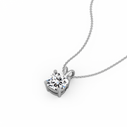 2.00ct Square Cushion Lab Diamond Pendant