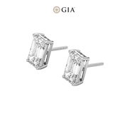 Emerald Natural Diamond Studs – 2.00ct TDW