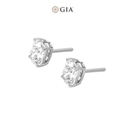 Long Cushion Natural Diamond Studs – 2.00ct TDW
