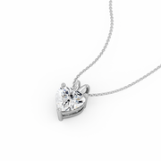 2.00ct Heart Lab Diamond Pendant
