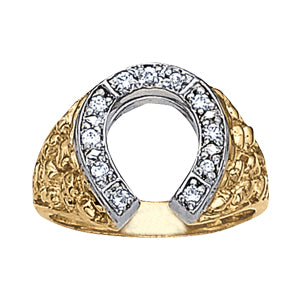 Gents Ring Horseshoe & Novelty