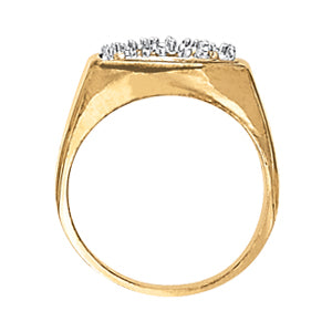 Gents Ring Cluster