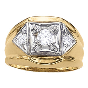 Gents Ring 3 Stone