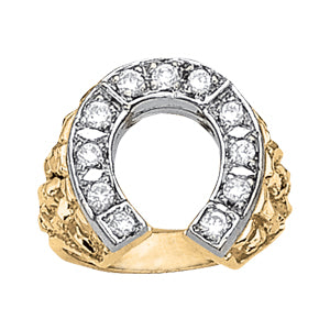 Gents Ring Horseshoe & Novelty