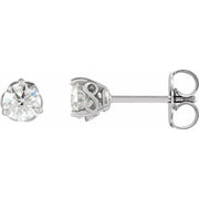 Round 1/2 CTW Lab-Grown Diamond Infinity-Inspired Earrings