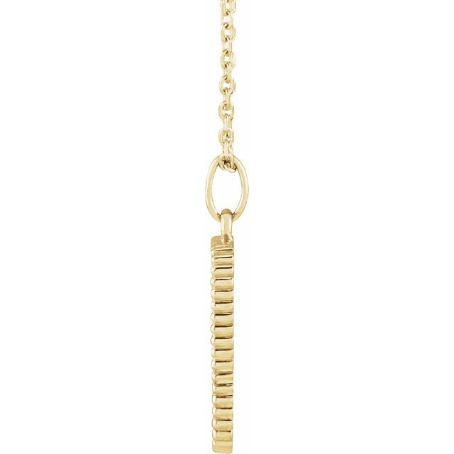 14K Yellow Galaxy 16-18' Necklace