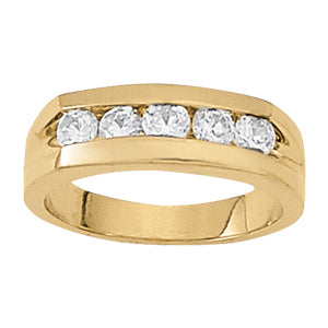 Gents Ring Channel Bands