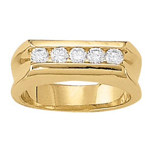 Gents Ring Channel Bands