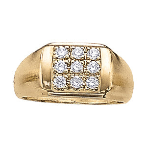 Gents Ring Cluster