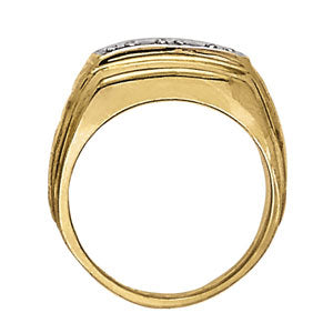 Gents Ring 3 Stone