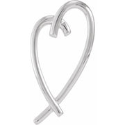 Sterling Silver Heart Pendant