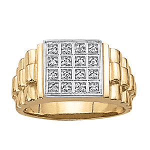 Gents Ring Cluster