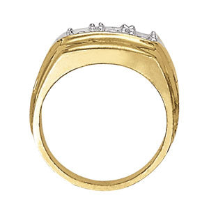 Gents Ring 3 Stone