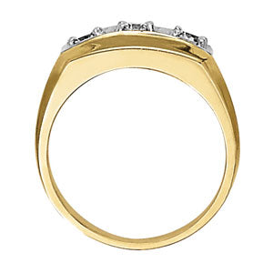Gents Ring 3 Stone