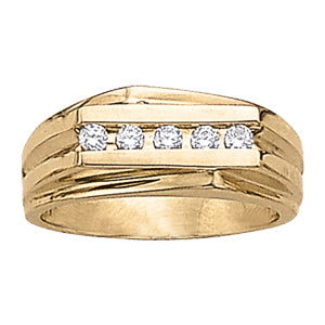Gents Ring Channel Bands
