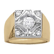 Gents Ring Cluster