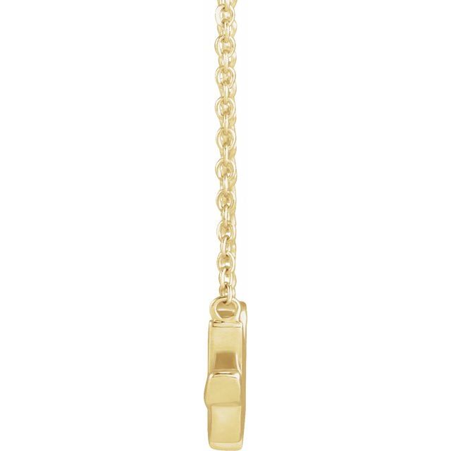 14K Yellow Happy 16' Necklace
