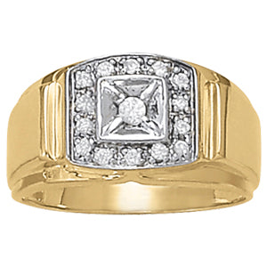 Gents Ring Cluster