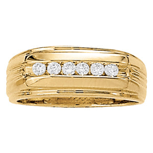 Gents Ring Channel Bands